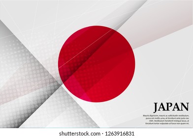 Japan Asia country flag background 