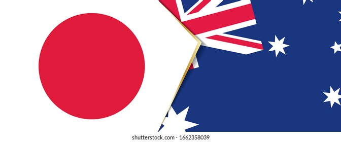 Japan Niue Flags Two Vector Flags Stock Vector (Royalty Free) 1662358087