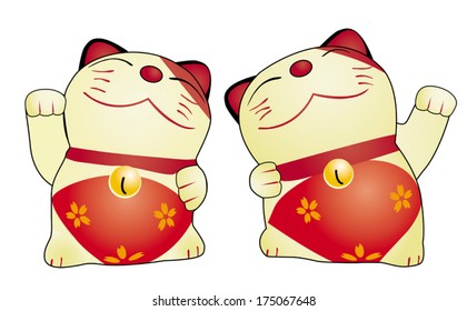 Japan cat dolls