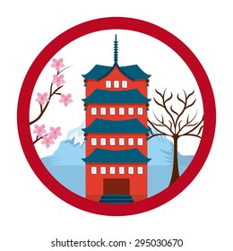 japan concept design, vector illustration eps10 graphic 