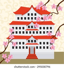 japan concept design, vector illustration eps10 graphic 
