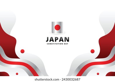 Japan Constitution Day Celebrate Design