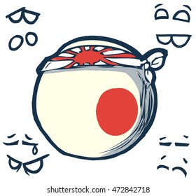 japan country ball