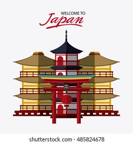 Japan culture and landmark design