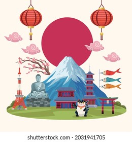 japan culture landmarks famous icons