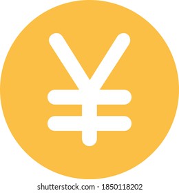 japan currency of icon style and design decoration icon