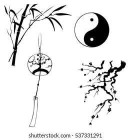 Japan design elements.