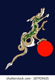 Japan dragon