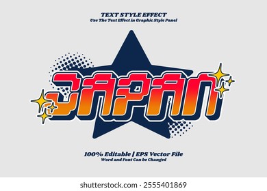 Japan Editable text Effect y2k style