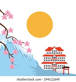 japan emblem design, vector illustration eps10 graphic 