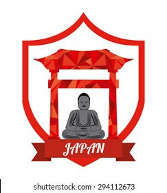 japan emblem design, vector illustration eps10 graphic 