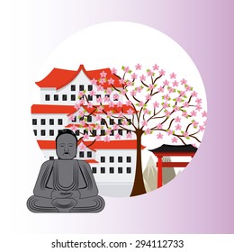 japan emblem design, vector illustration eps10 graphic 