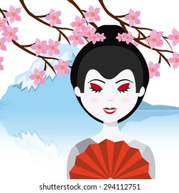 japan emblem design, vector illustration eps10 graphic 