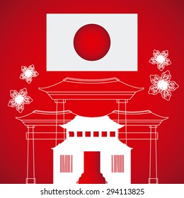 japan emblem design, vector illustration eps10 graphic 