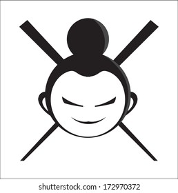 Japan face, Sushi logo