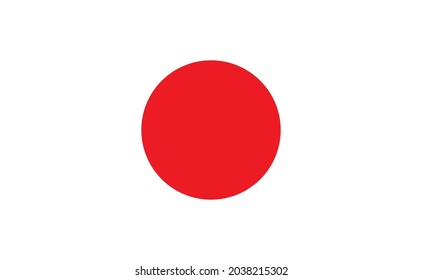 Japan flag downloadable vector outlines