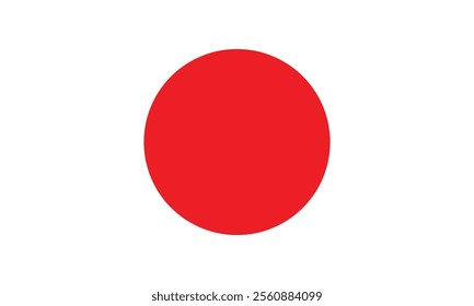 Japan Flag .eps 8. high quality vector
