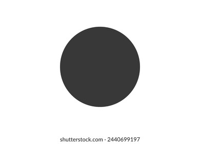 Japan flag - greyscale monochrome vector illustration. Flag in black and white