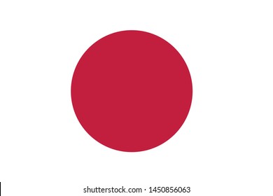 Japan Flag illustration,textured background, Symbols of Japan