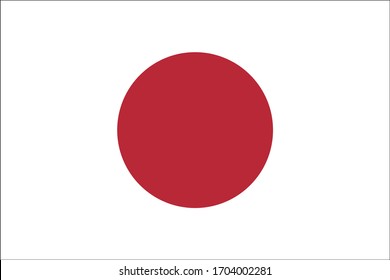 Japan flag national country oriental asia