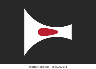 Japan flag, The flag of Japan, Flag of Japan national country symbol illustration Vector, Rectangle Japan flag illustration, Flat vector illustration
