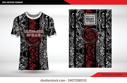 japan flag texture, design cool and Sports t-shirt jersey design concept vector, sports jersey concept with front view. New Cricket Jersey design concept for soccer, Badminton, Football and volleyball