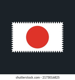 Japan Flag Vector. National Flag