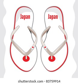 Japan flip flop sandals