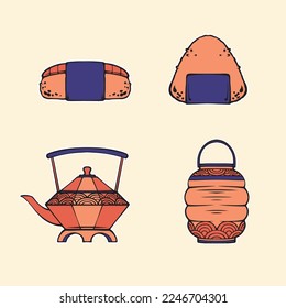 Japan Food icon. vector art 
