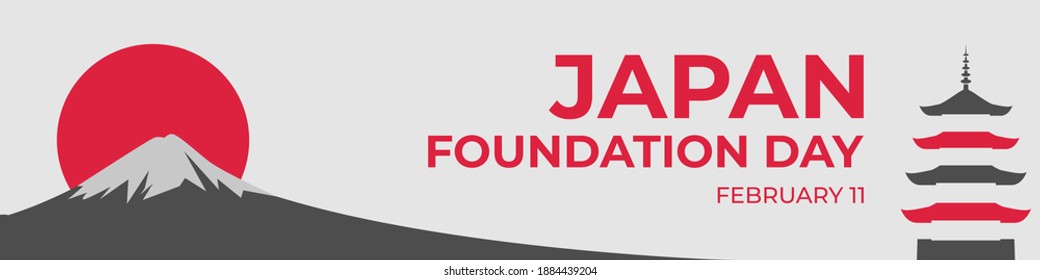 Japan Foundation day background 
