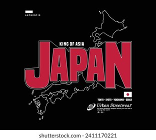  Japan Futuristic streetwear Poster With Aesthetic Graphic Design for T shirt Street Wear and Urban Style