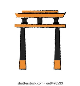 japan gate torii architecture landmark