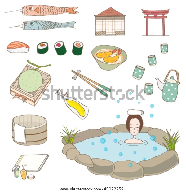 Girl bath japanese 