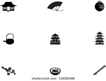 Japan icons