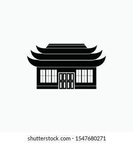 japan landmark icon vector sign symbol isolated