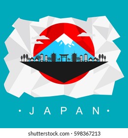 Japan Logo Vector Template