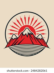 Japan Logo Vintage for your design Tshirt or apparel