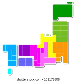 Japan map