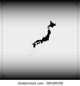 Japan map.
