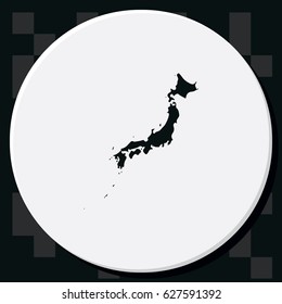 Japan map.