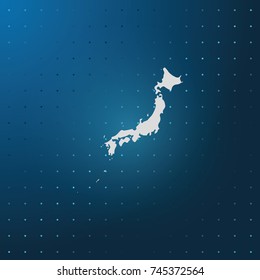 Japan map.