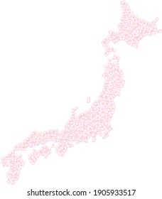 可愛い日本地図 のイラスト素材 画像 ベクター画像 Shutterstock