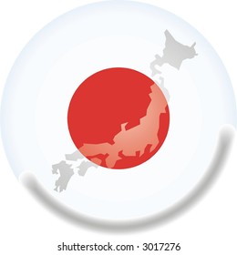 japan: map + flag