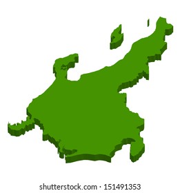 Japan map Japan map region