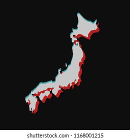 japan map video game logo