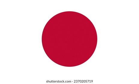 Japan National Flag. National  Japan flag. Flag of Japan. Japanese flag Vector graphics