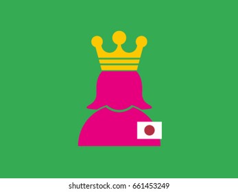 Japan Nationality Queen