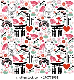 Japan pattern 