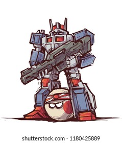 japan robot defender
