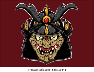 8,534 Samurai helmet Stock Vectors, Images & Vector Art | Shutterstock